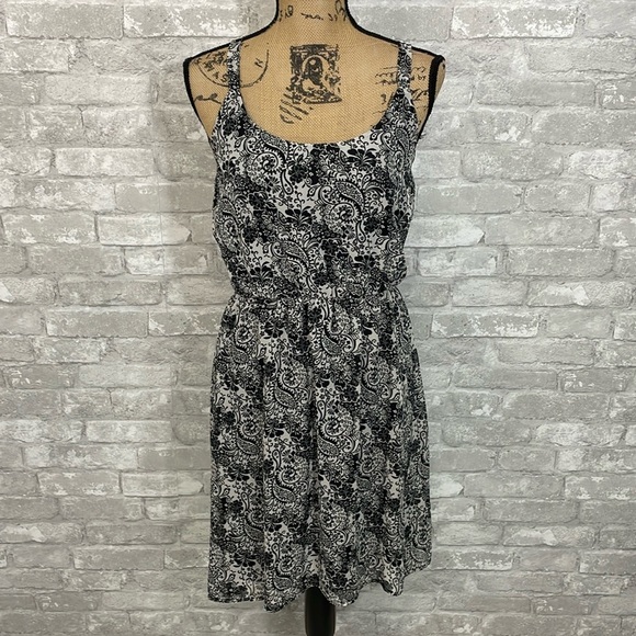 Maurices Paisley Crochet Racerback Dress - Picture 1 of 6